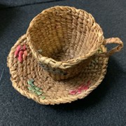 Cover image of Basketry Cup And Saucer